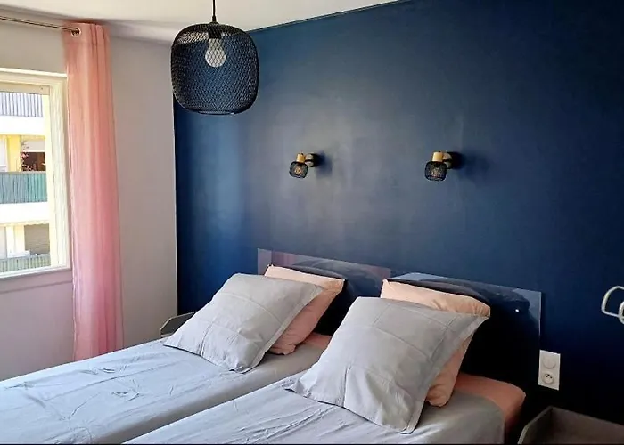 Apartament Spacieux T3 Sete, Parking, 10 Min A Pied Gare Et Centre Ville, Wifi, Clim