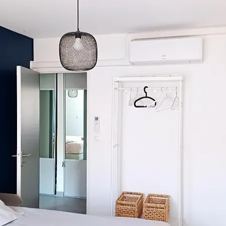 Apartment Spacieux T3 Sete, Parking, 10 Min A Pied Gare Et Centre Ville, Wifi, Clim Sete