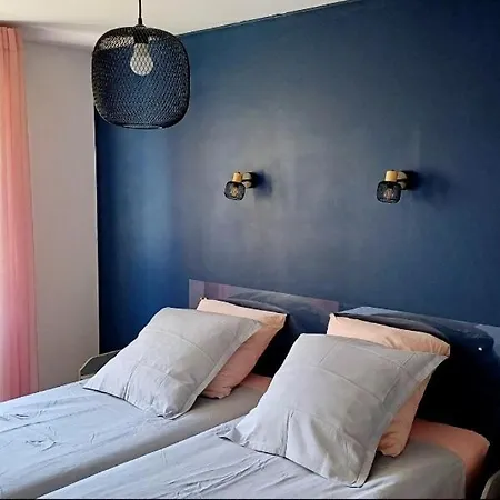 아파트 Spacieux T3 Sete, Parking, 10 Min A Pied Gare Et Centre Ville, Wifi, Clim
